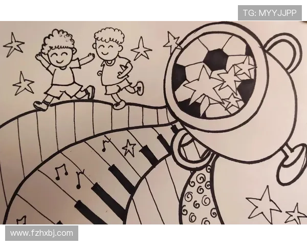 世界杯场景画（世界杯简笔画涂色）世界杯体育论坛